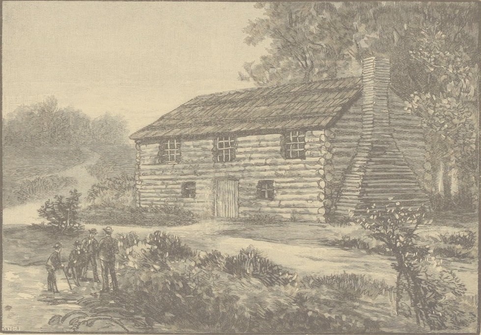 Historic home preserved amid a modern landscape